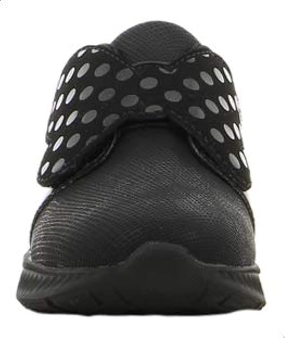 Leomil Girls Leather Minnie Mouse School Shoes