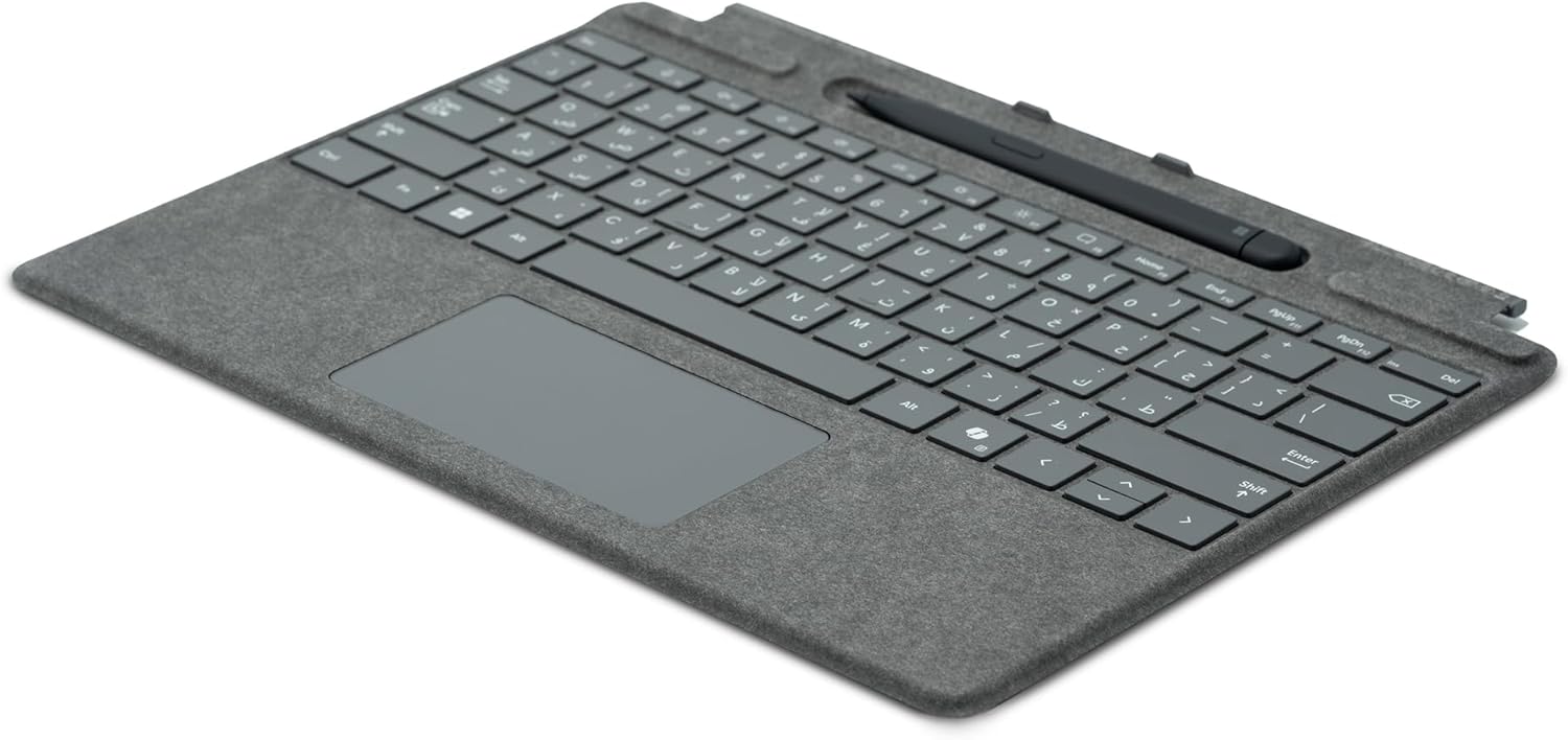 Microsoft Surface Keyboard with Pen Storage English/Arabic Grey