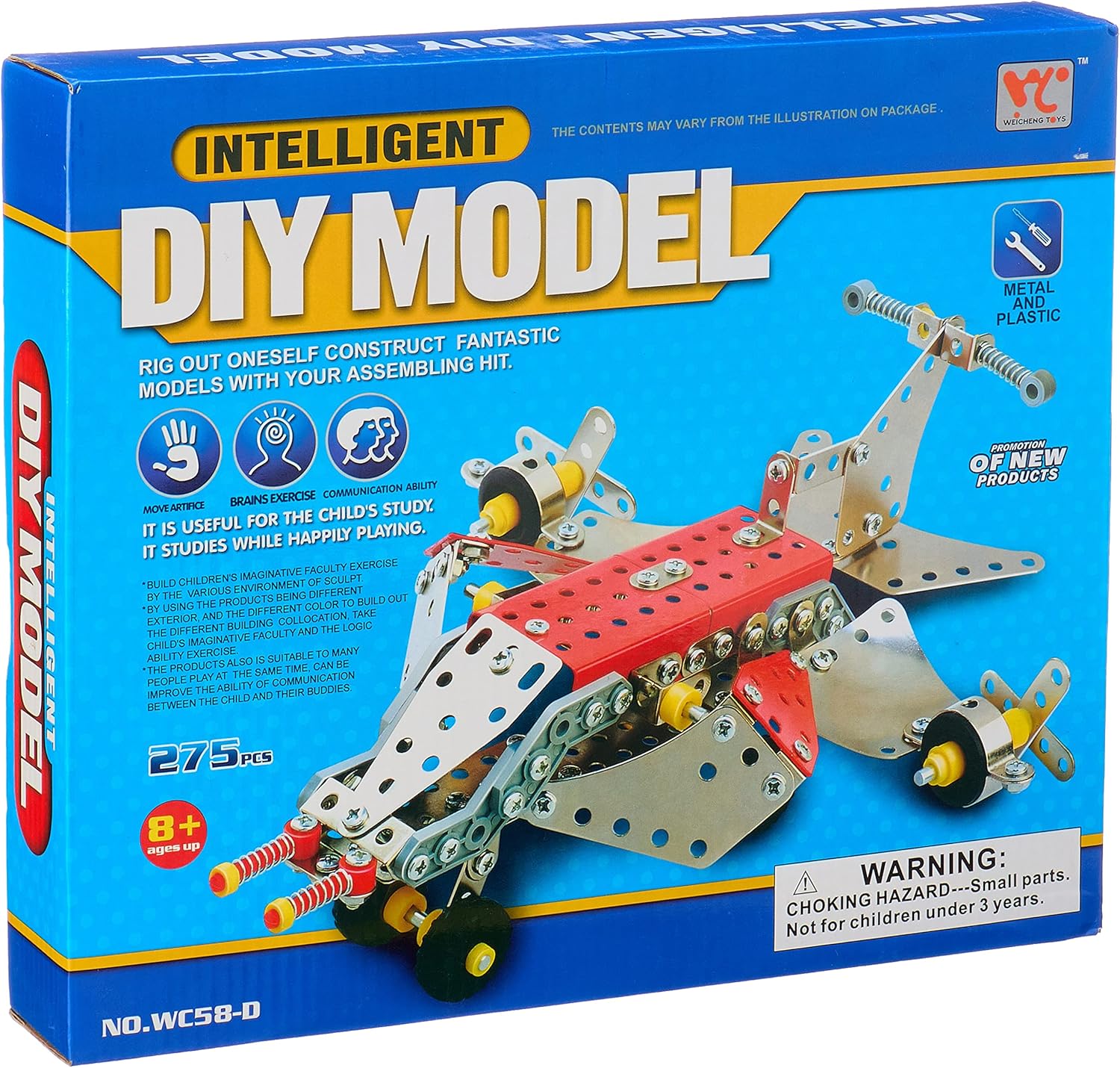 Weicheng Toys Kids' DIY Metal Model Kit
