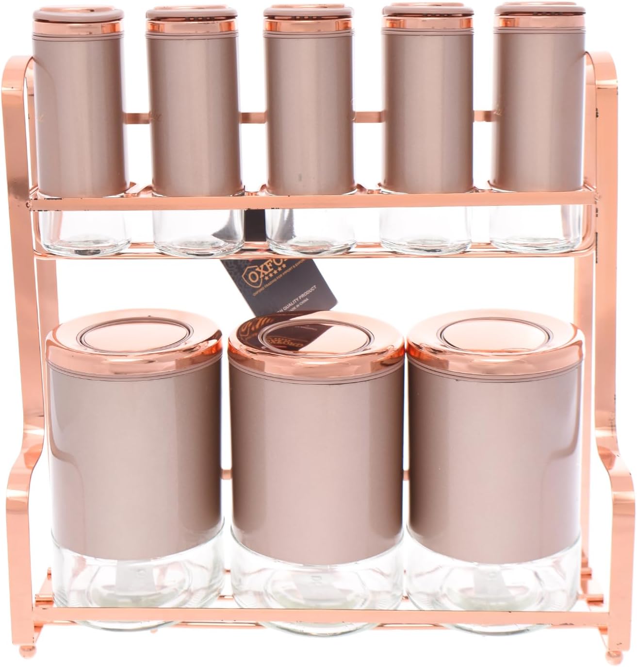 Oxford Stainless Steel Spice Set – 9 Pieces