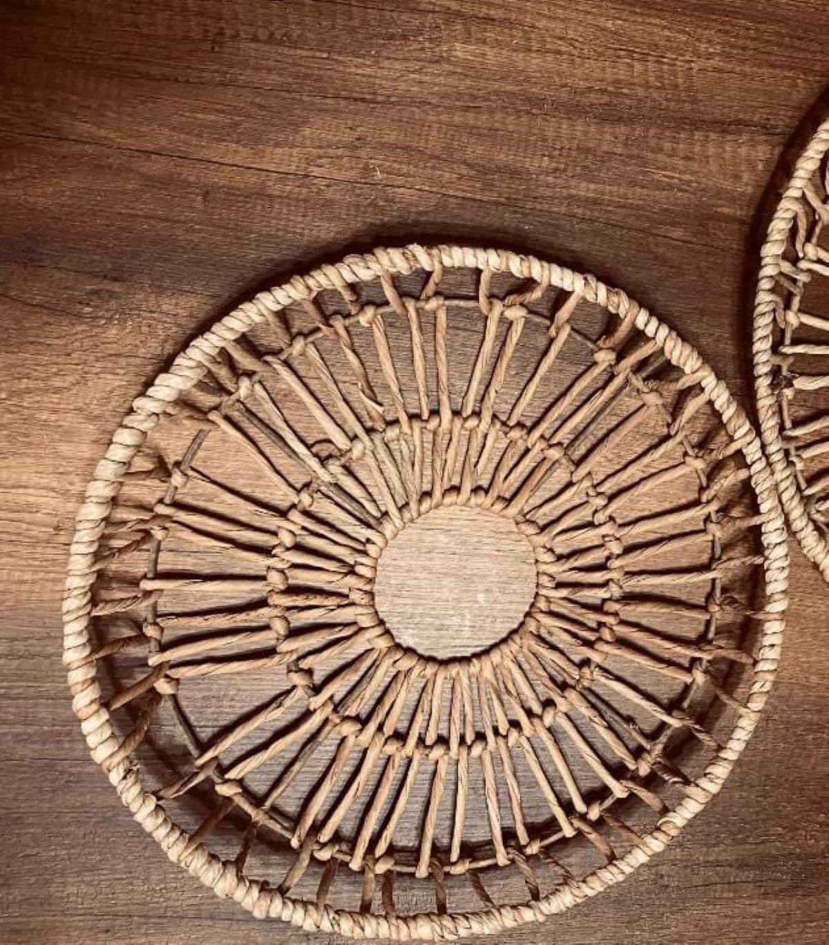 Kelmntar Mariam Macrame Decorative Plates