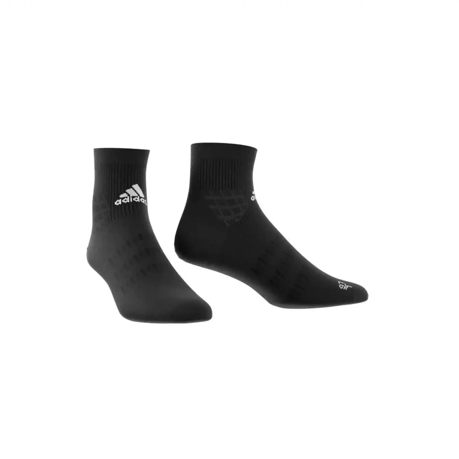adidas Men’s Ankle Socks – Comfortable Everyday Athletic Socks (Black)