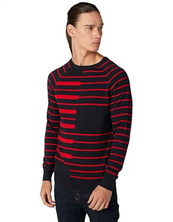 Splash Men's Striped Sweatshirt