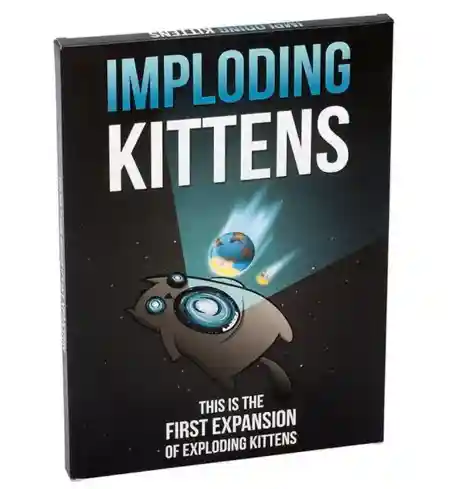 Exploding Kittens Card Game Expansion – Party Pack for 6 Players (Kids & Family Game)