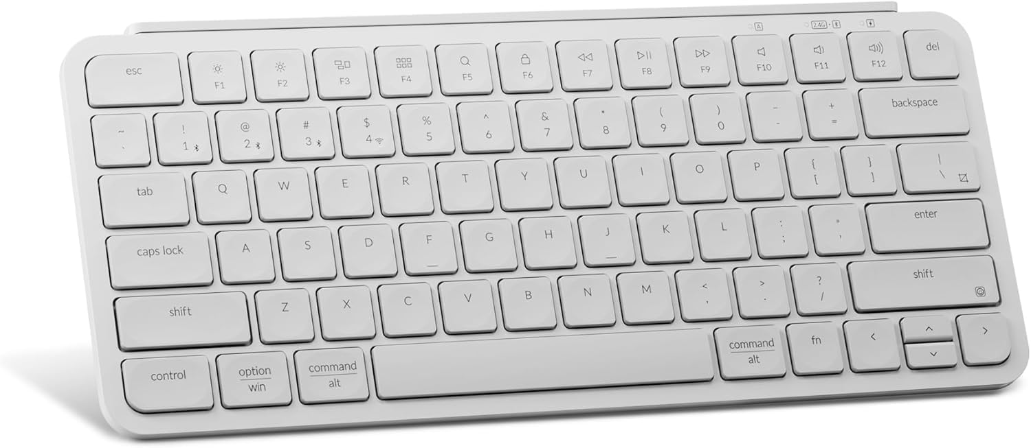 Keychron Ultra Slim Wireless Keyboard Ivory White