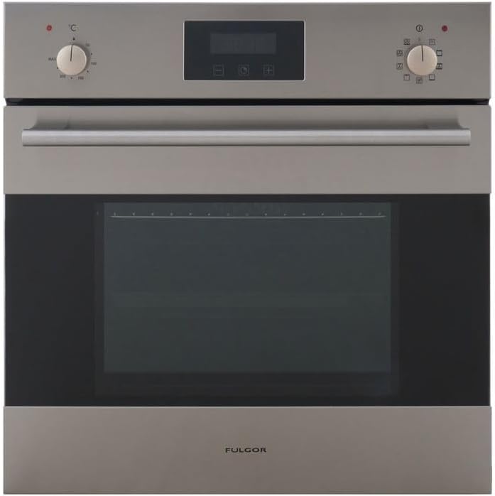 Volger 60cm Electric Oven – 65L Stainless Steel with Grill, Electric Fryer & Digital Display