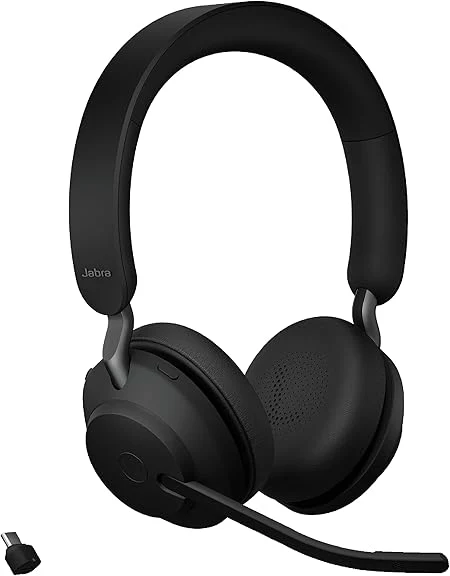JABRA Evolve2 65 MS Wireless Headset – Clear Calls & Professional Sound