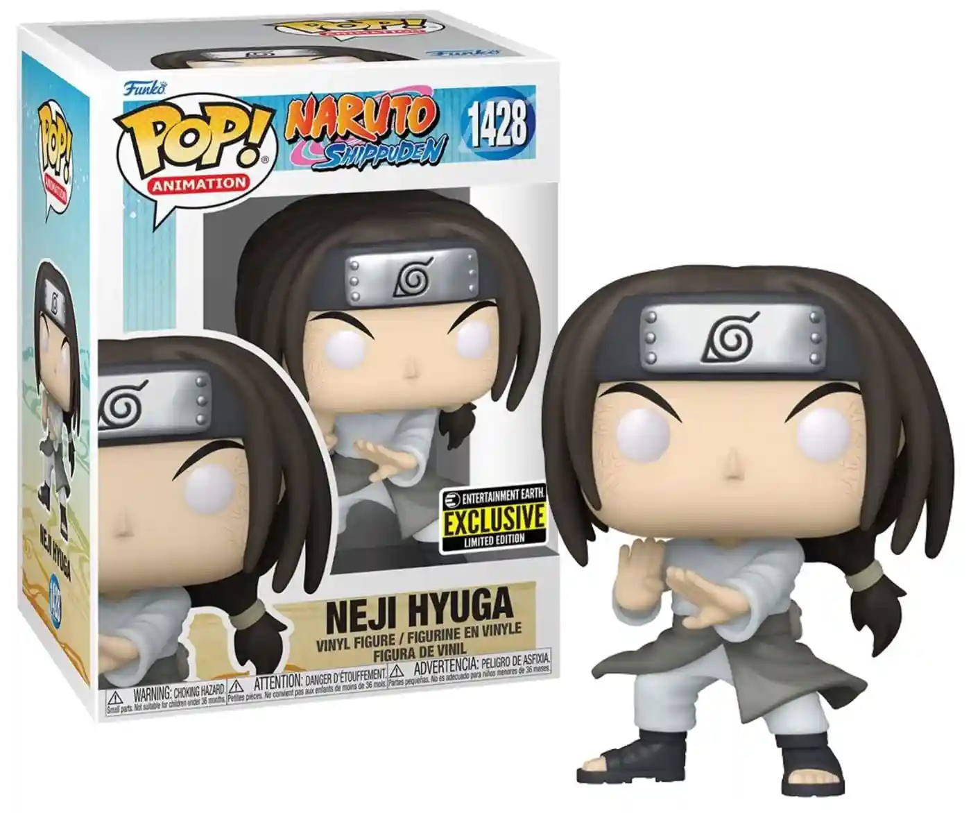 Funko Pop! Naruto Shippuden Neji Hyuga Vinyl Figure – Anime Collectible Toy