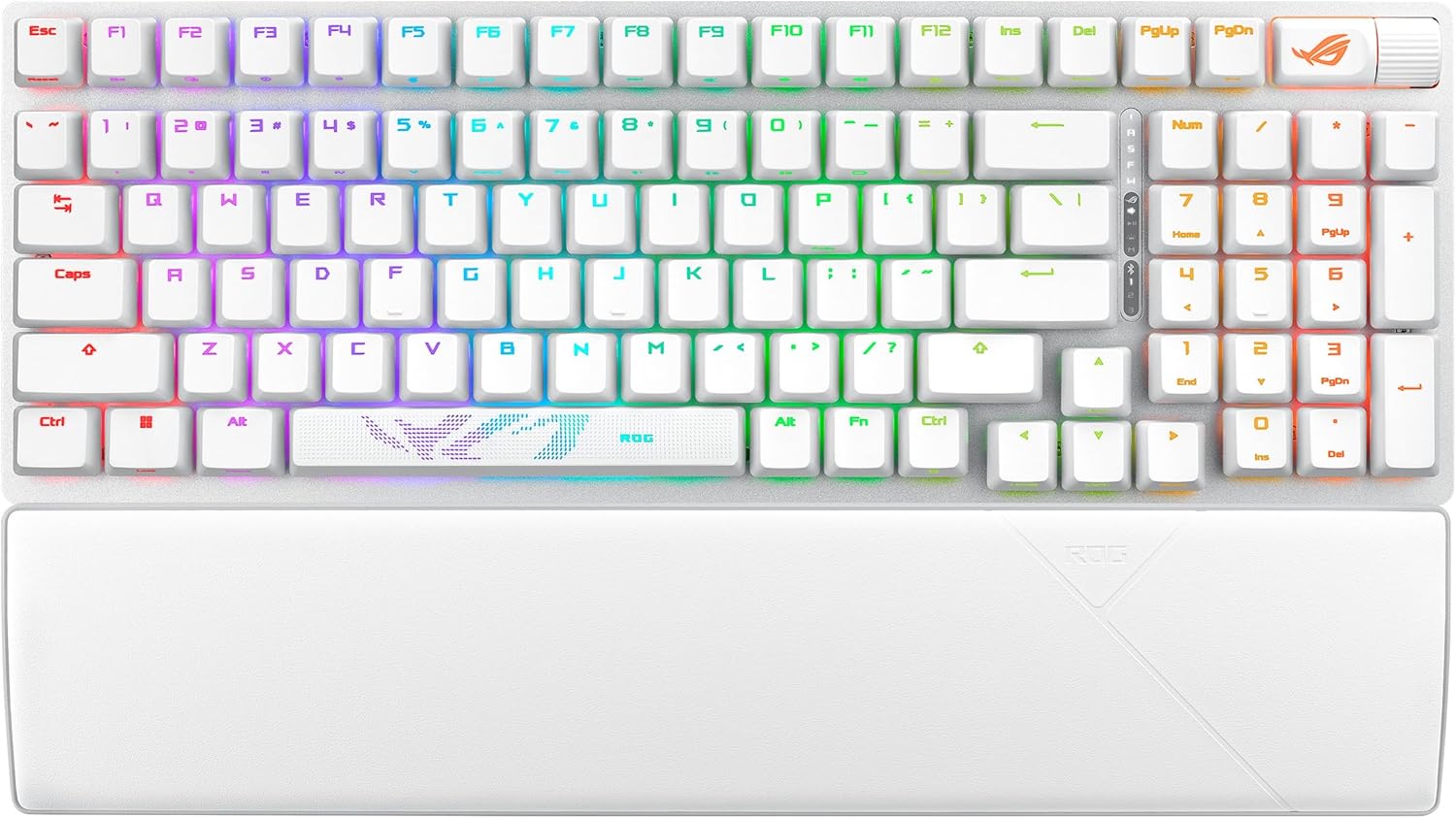 ASUS Wireless Gaming Keyboard Arabic Layout White – Used