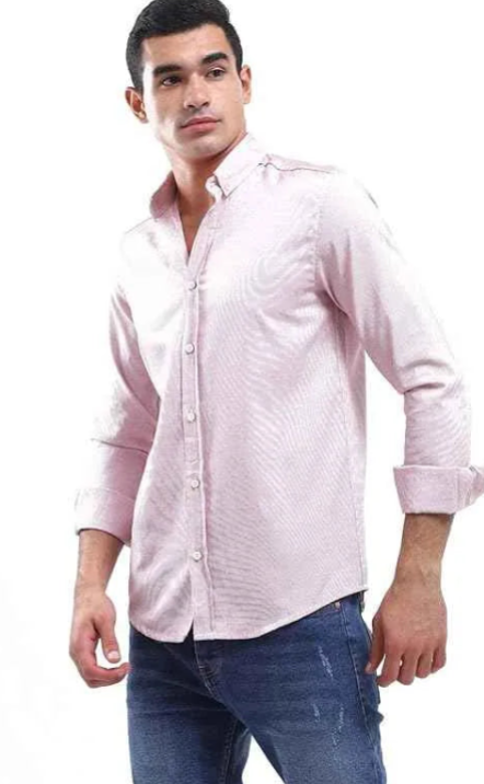 White Rabbit Men's Classic Shirt Elegant Formal Wear