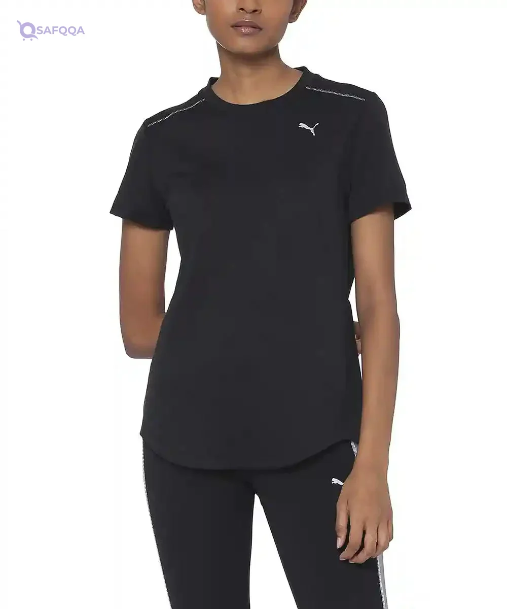 PUMA Women’s Short Sleeve Sports T-Shirt – Gym & Training Athletic Top