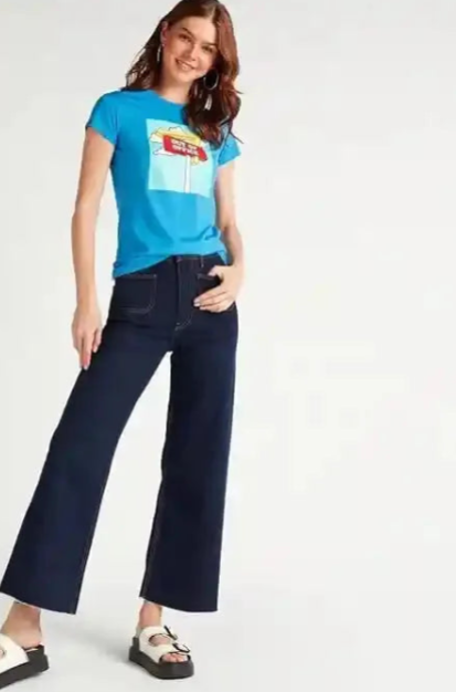 Splash Women T-Shirts Casual Modern Everyday Wear