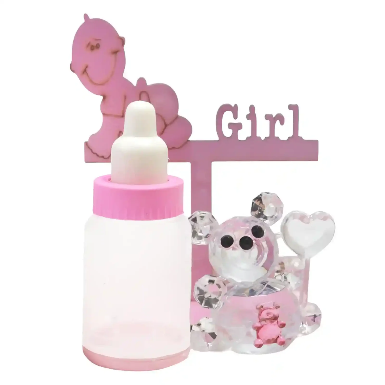 Welcome Baby Girls Baby Shower Gift Set