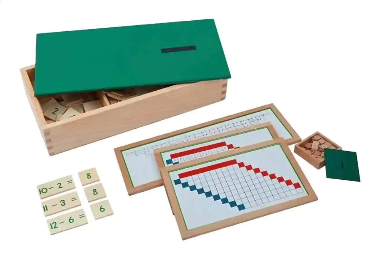 Subtraction Educational Toy with Board Interactive Math Learning Game for Kids
