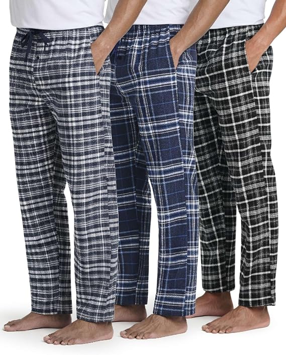 Real Essentials Men's Pajama Pants - 6-Piece Set