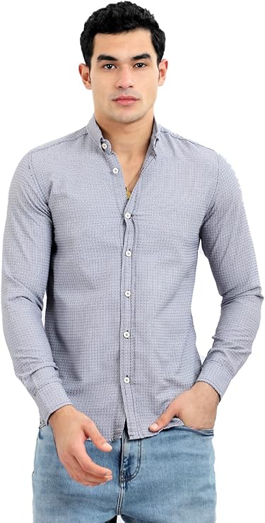White Rabbit Men's Shirt with Classic Design