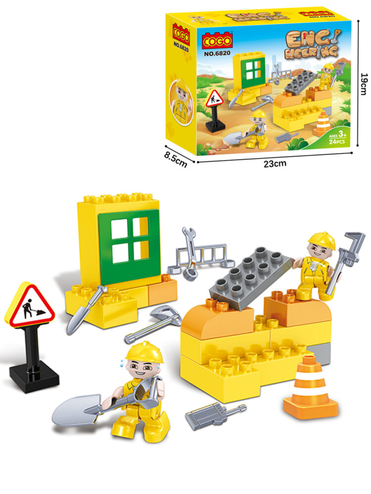COGO Building Blocks Set for Kids – 24 Pieces