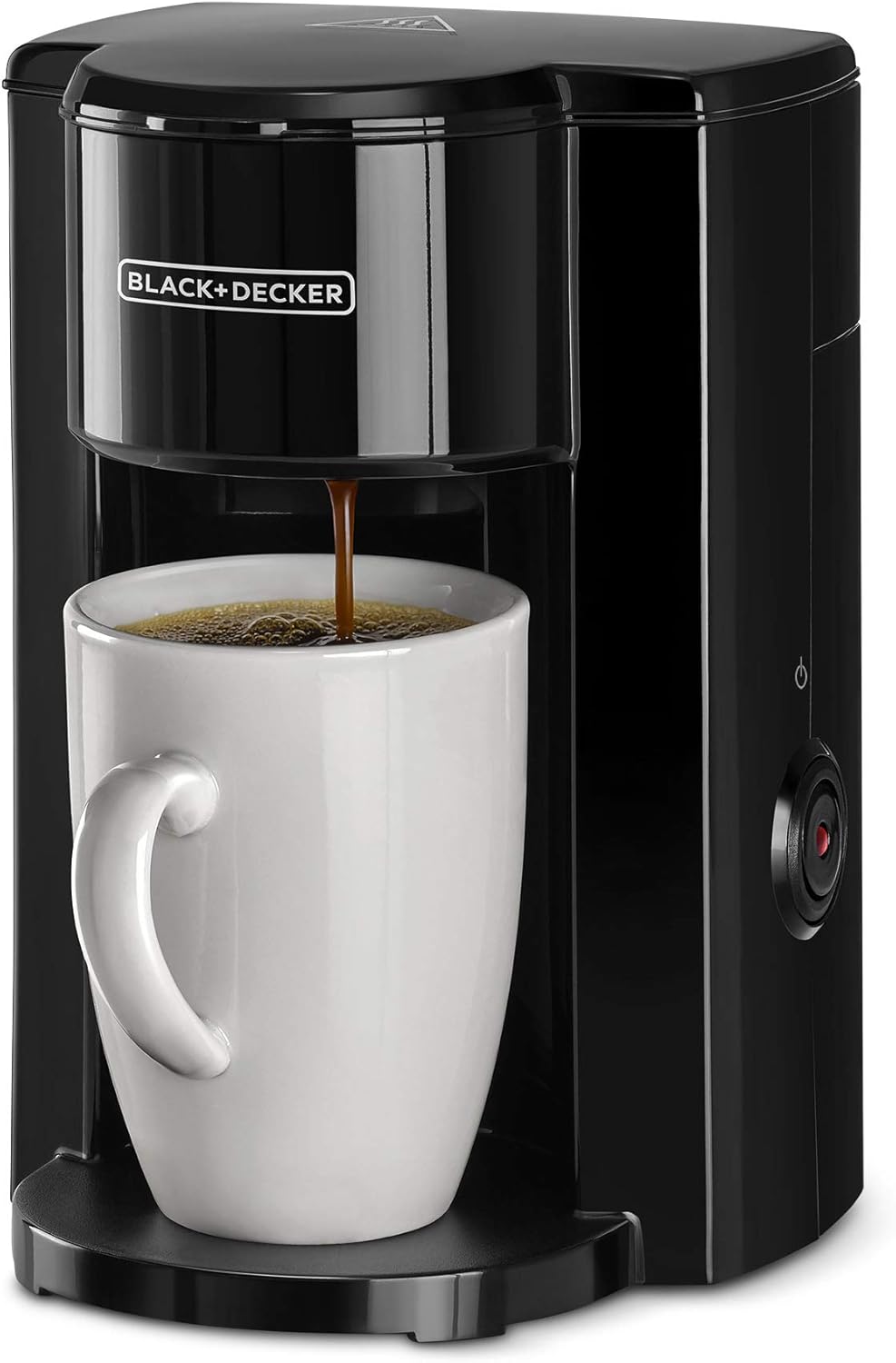 BLACK+DECKER DCM25N-B5 One-Cup Coffee Maker 350W Black – Scratches