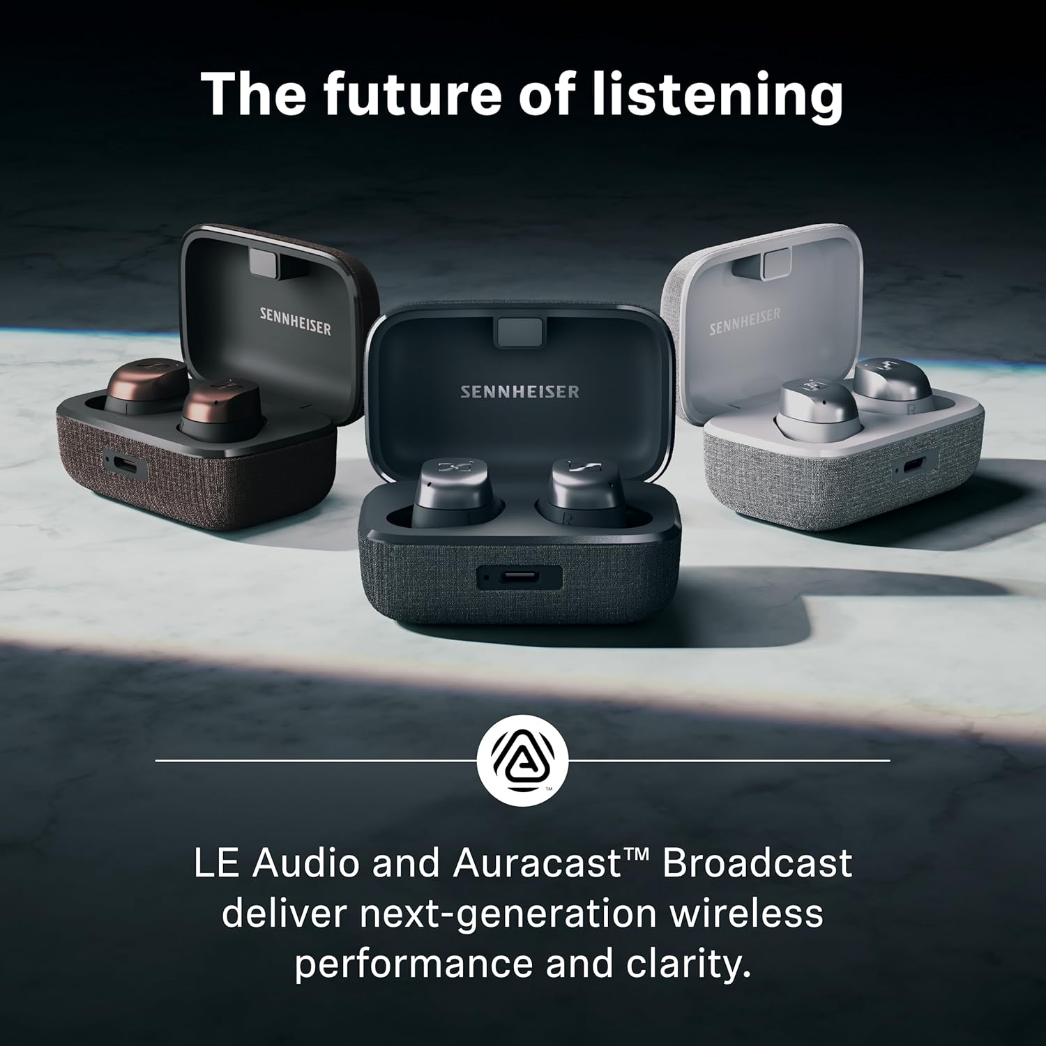 Sennheiser Momentum True Wireless 4 Earbuds with Bluetooth 5.4 and Adaptive Noise Cancellation
