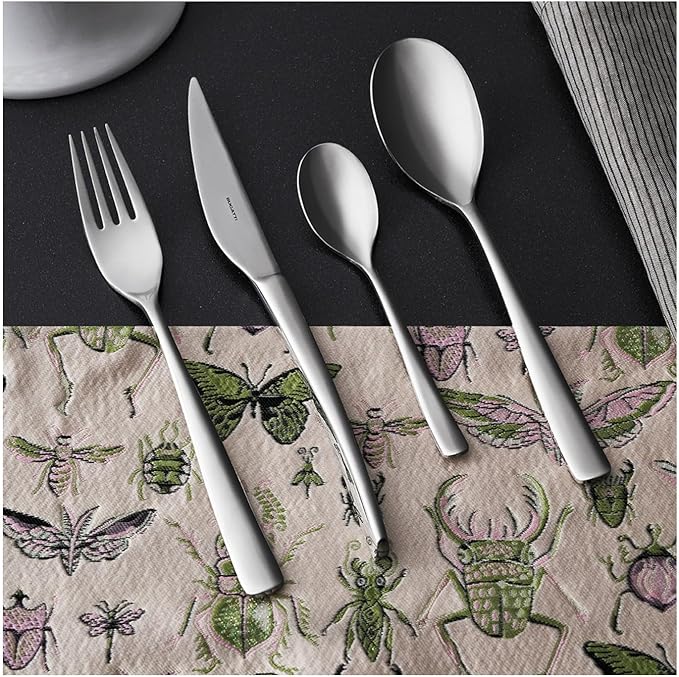 Bugatti Amalfi 30-Piece Cutlery Flatware Set with Gallery Gift Box