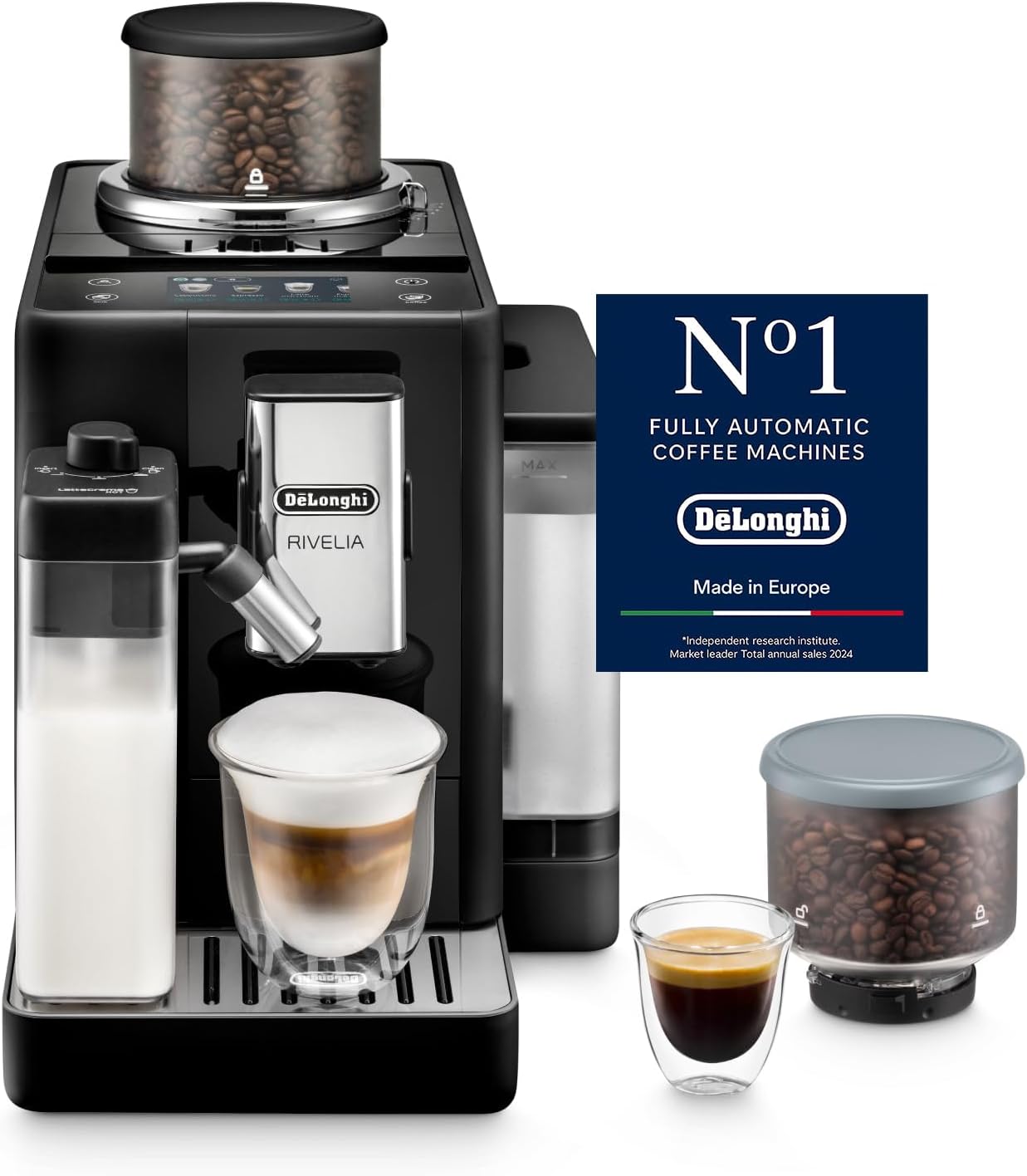 De'Longhi EXAM440.55.B Fully Automatic Bean to Cup Coffee Maker Black