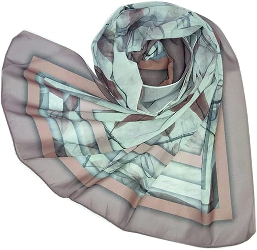 Al Moudather Women’s Chiffon Crepe Scarf