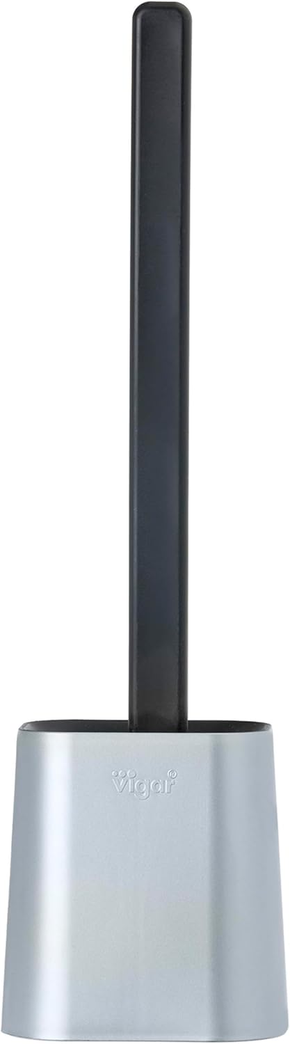 VIGAR Toilet Cleaning Wand with Holder – Rectangular Design