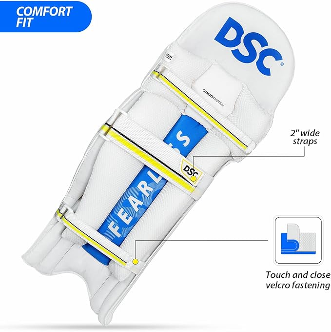 DSC Condor Motion Leather Cricket Batting Legguard