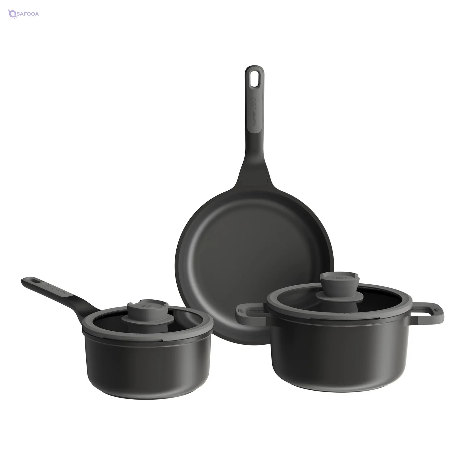 BERGHOFF LEO 5-Piece Non-Stick Cookware Set – Stone