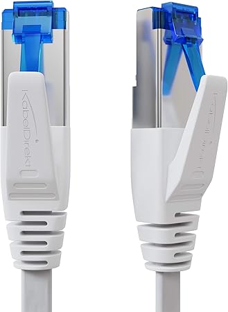 KabelDirekt 1.5m Flat Ethernet Cable Cat 7 – 10Gbps Network Cable