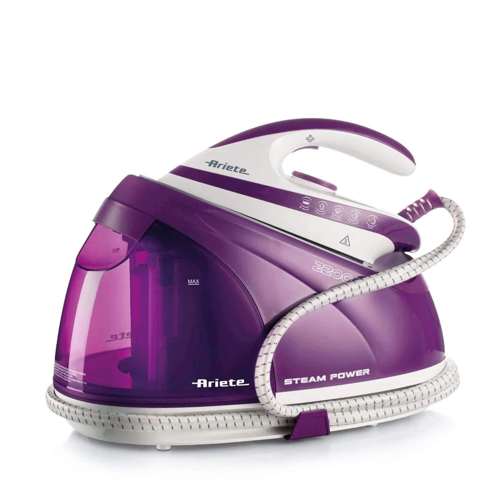 ARIETE Steam Iron with Boiler – 2200W