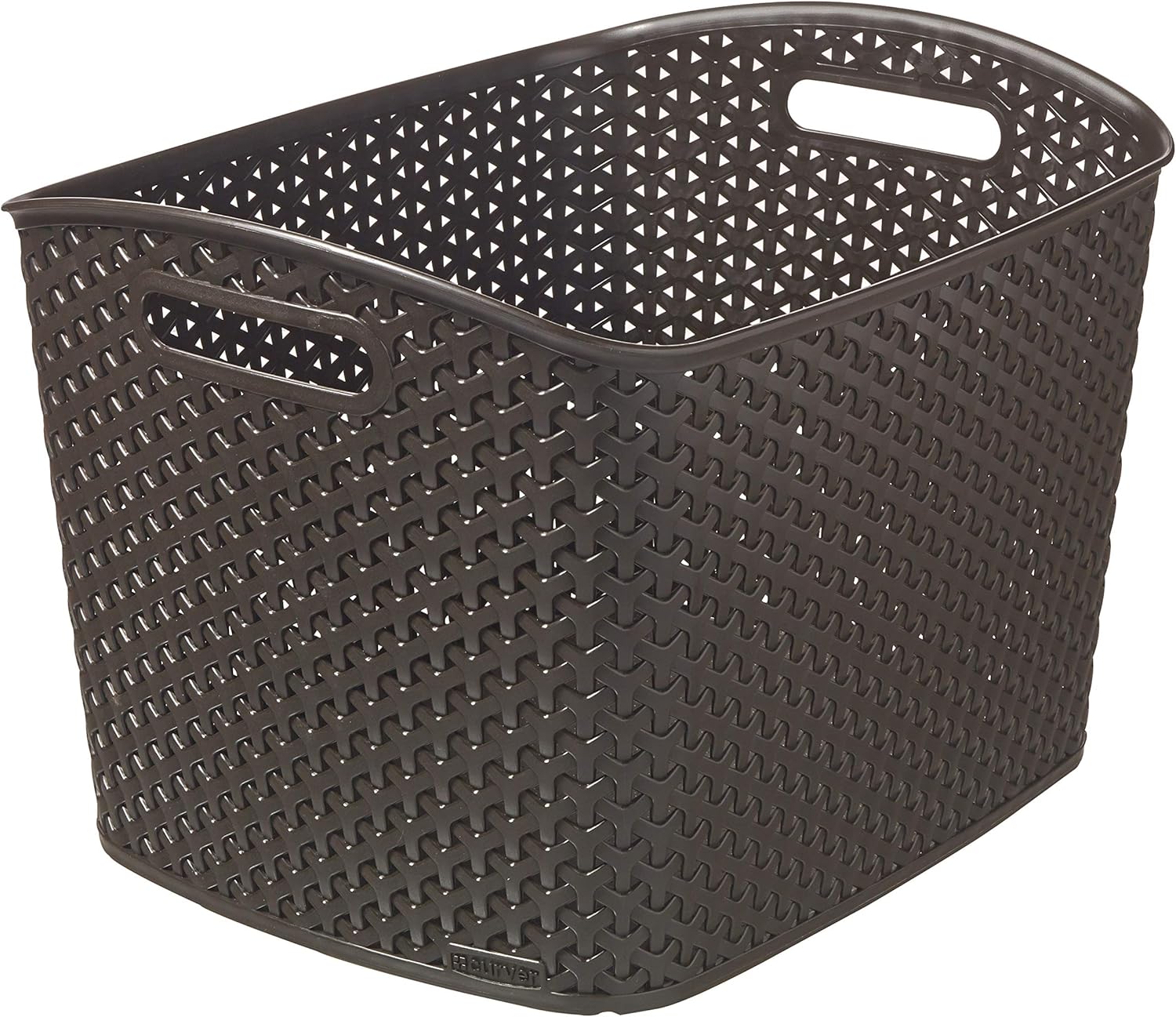 Curver My Style Emily Storage Basket – Elegant Rattan-Style Organization Solution