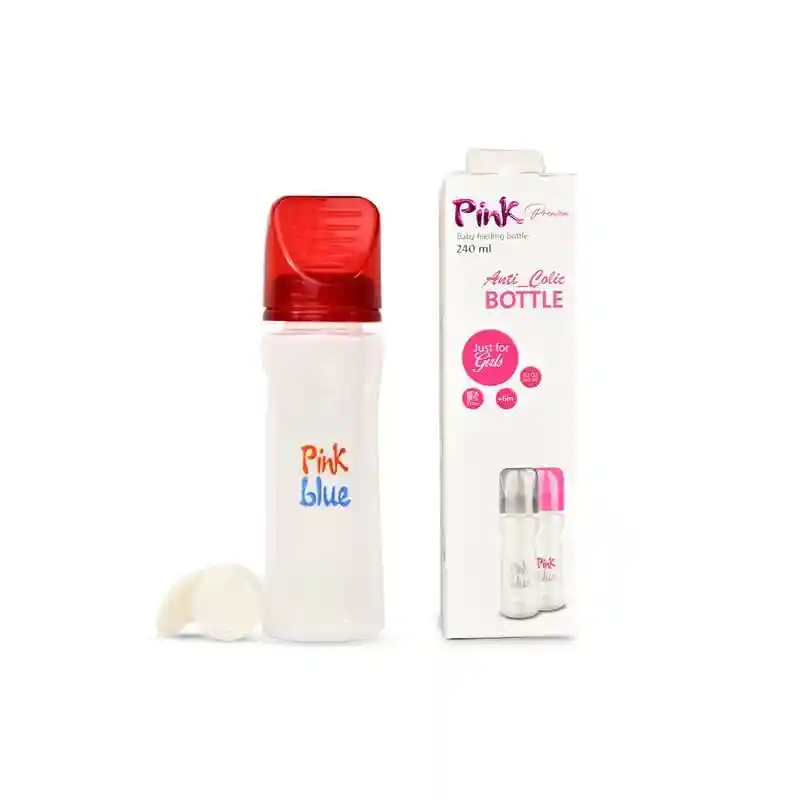 Pink & Blue Premium Baby Feeding Bottle