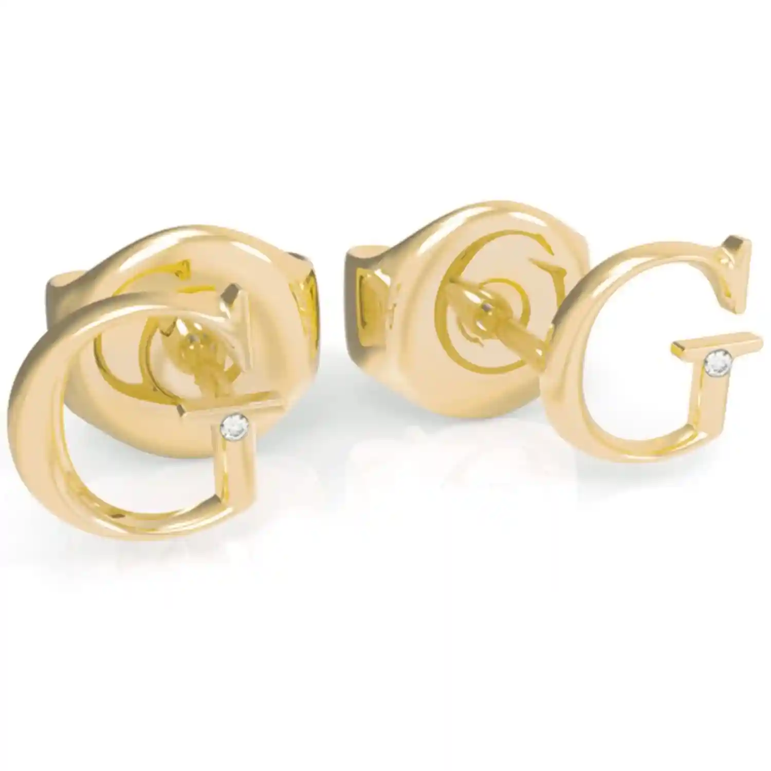 Guess Women Stainless Steel Earrings Gold – Elegant Fashion Jewelry