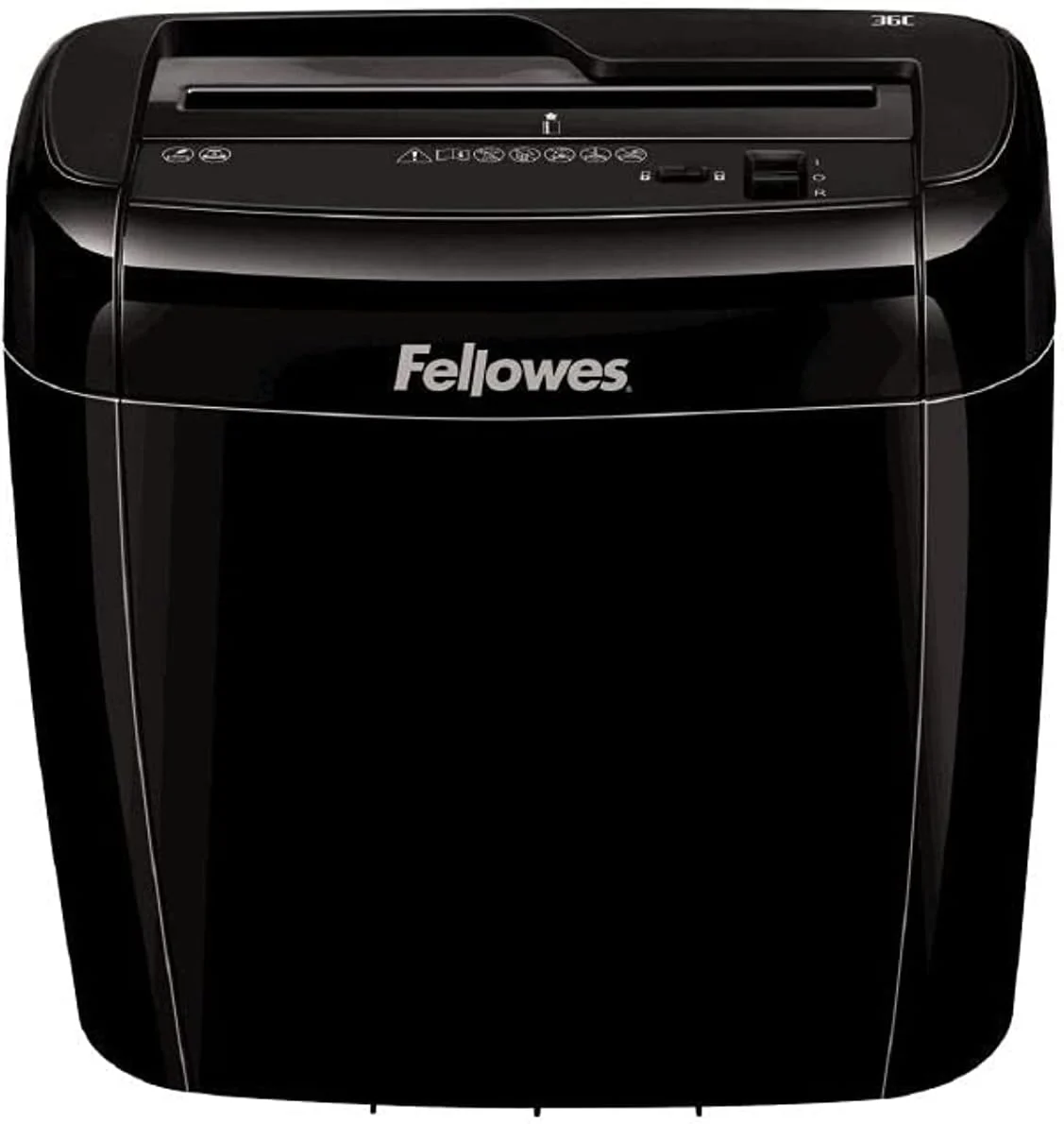 Fellowes Cross Cut Paper Shredder 6 Sheets Safety Lock Damaged Box