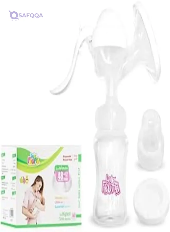 La Frutta New Wide Neck Manual Breast Milk Pump