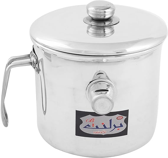 Brilliant Aluminum Milk Pot with Whistle – 18 cm