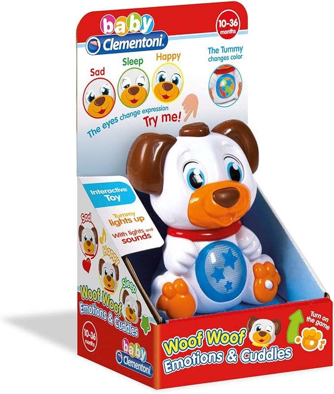 Clementoni Emotion Dog Interactive Toy