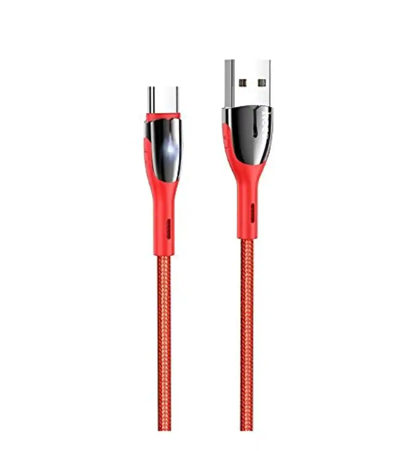 Hoco U89 USB-C Charging Data Cable Red