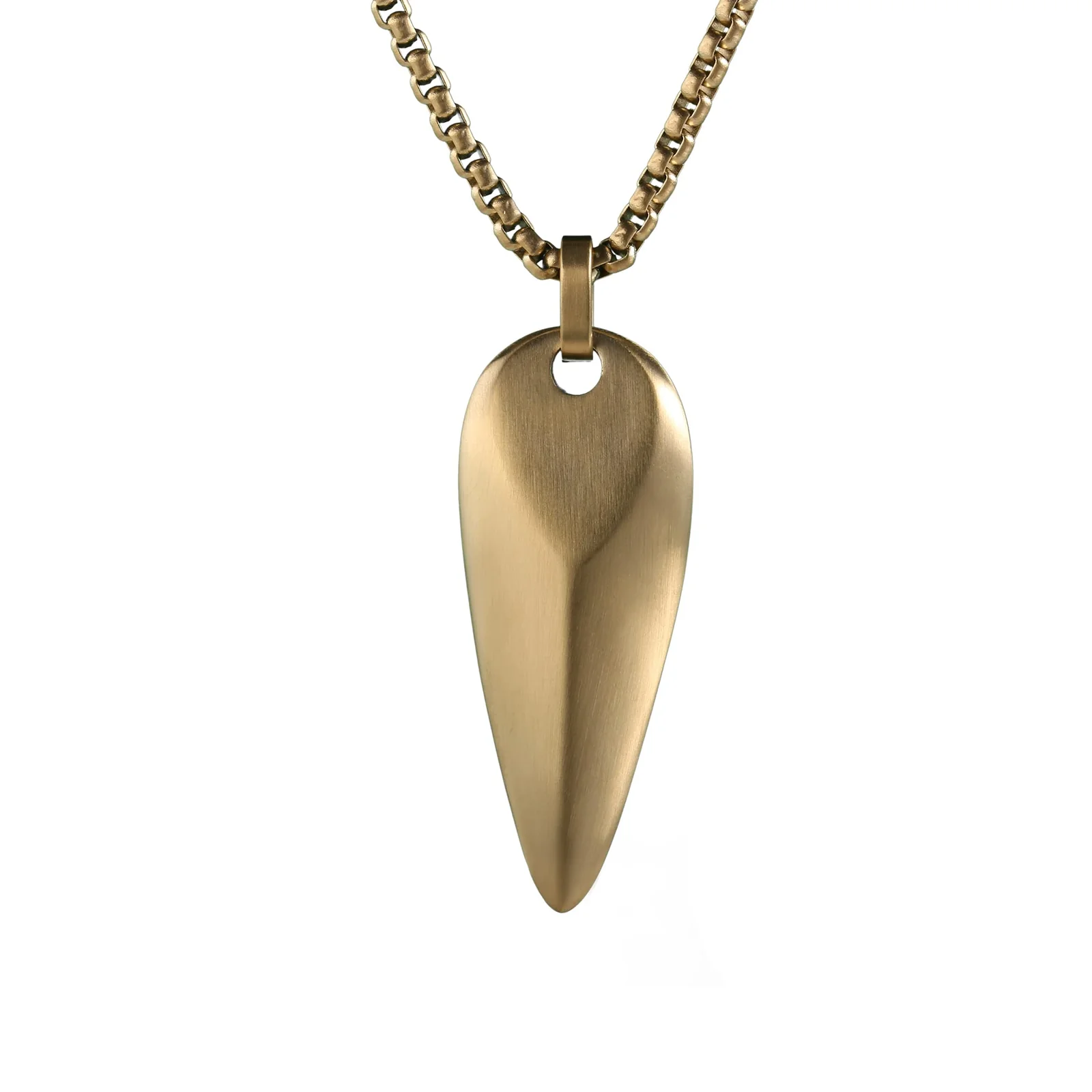 ZINK Men's Stainless Steel Necklace ZJPD01 Gold