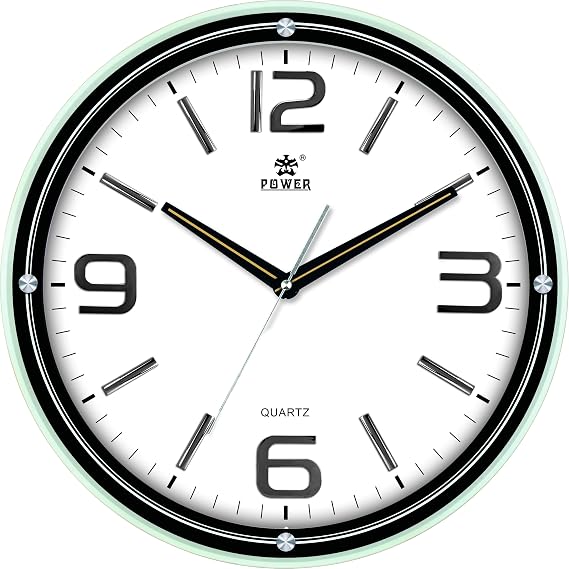 Power Standard Wall Clock  for Home & Office
