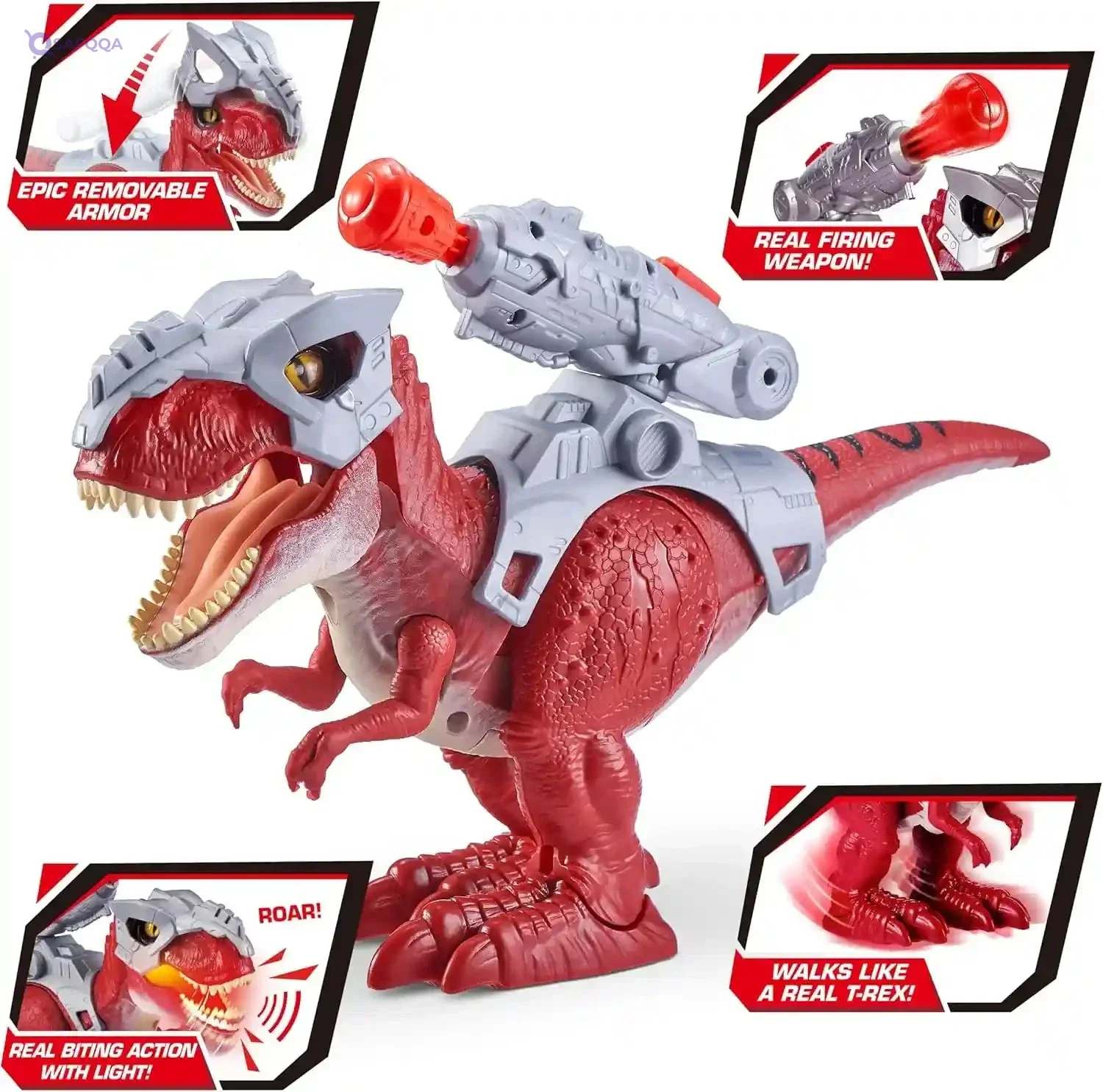 Robo Alive Dino Wars Walking T-Rex Toy