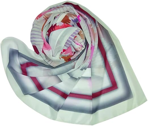 Al Moudather Women’s Chiffon Crepe Scarf