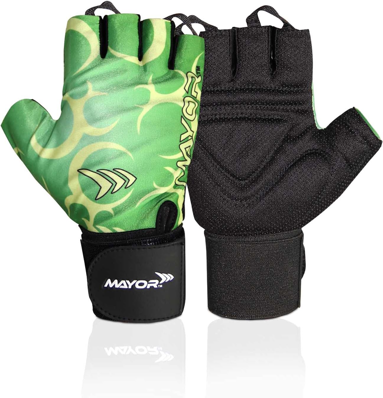 Mayor Gym Gloves with Wrist Support – Weight Lifting & Training Gloves for Men & Women