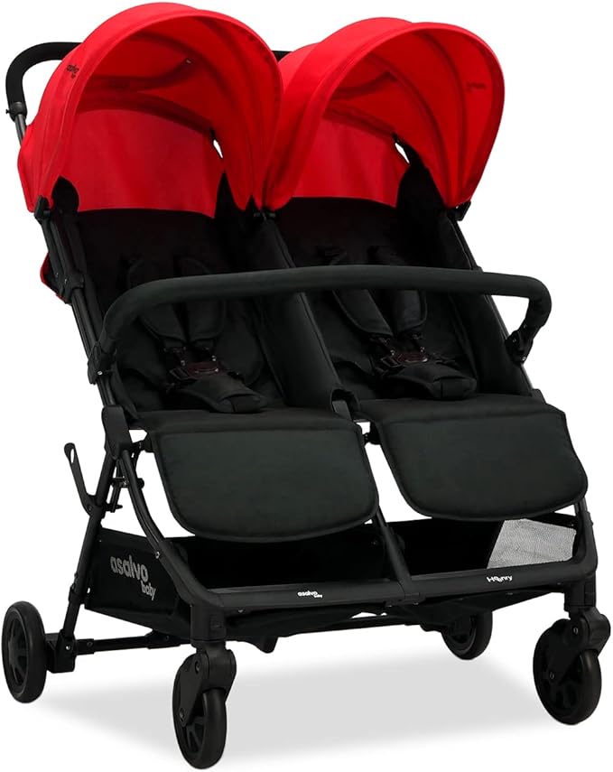 Asalvo Double Stroller – Practical Twin Baby Stroller for Easy Everyday Mobility