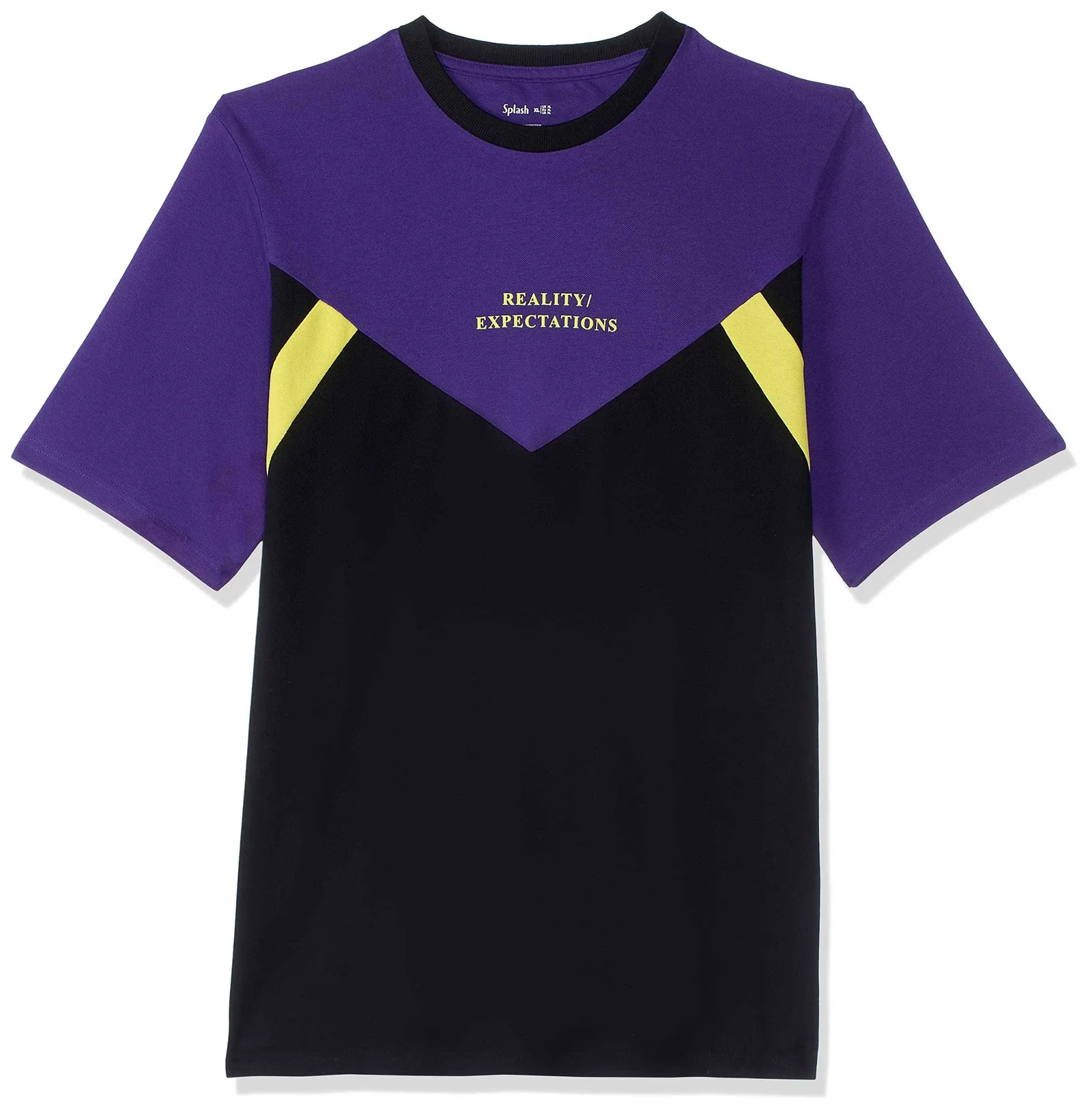 Splash Men’s Crew Neck T-Shirt Comfortable Casual Cotton T-Shirt for Men