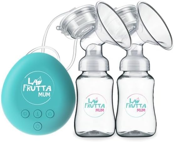 La Frutta MuM Double Electric Breast Pump 150ml x2 Bottles