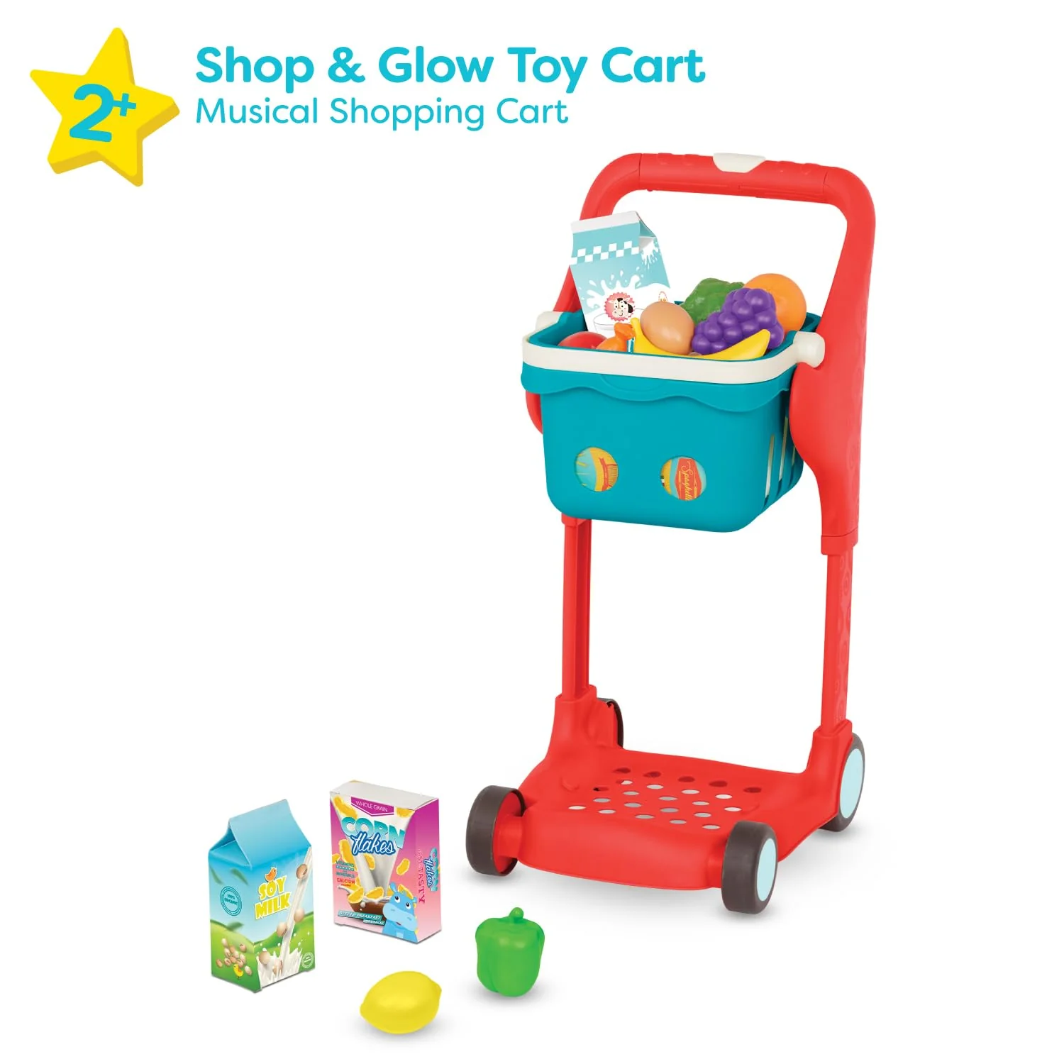 B. Toys Shop & Glow Kids Shopping Cart
