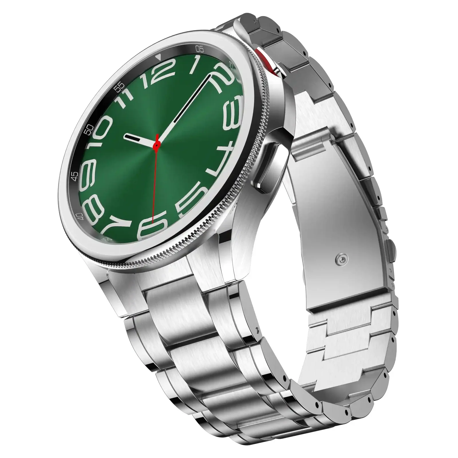 BAIHUIAM Stainless Steel Replacement Metal Watch Band – Durable & Stylish Strap