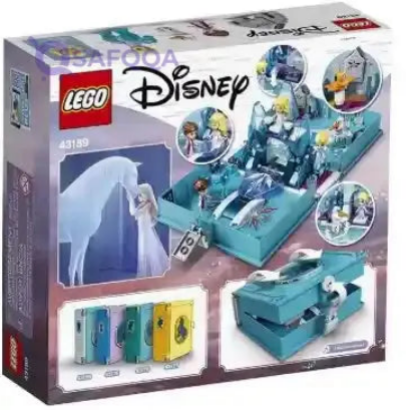 LEGO Elsa and the Nokk Horse Frozen 2 Set, 125 Pieces, Storybook Adventure Toy for Kids 5+